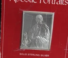 El Greco Apostle Portraits Proof Fine Sterling Silver Bar Franklin Mint St John