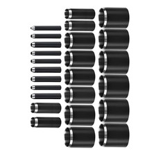 25 Sizes Round Hollow Punch Set Manual Tool for Craft Leather and Paper Projects