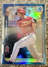 2015 Bowman Chrome - David Freese #47 Blue Refractor /150