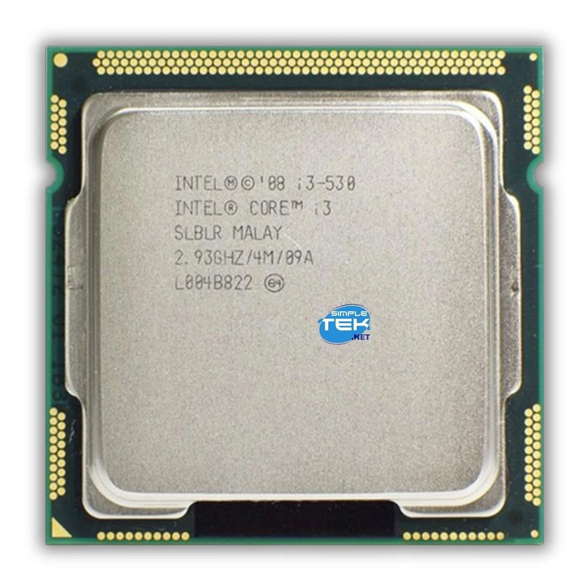Processeur Intel Core I3-530 – 2.93 GHz, Cache 4 Mo, Socket LGA1156 – Occasion Fonctionnel