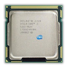 Intel Core I3 530 Processeur CPU Slblr Douille Lga1156 2,93ghz 2c/4t Prima Gen _