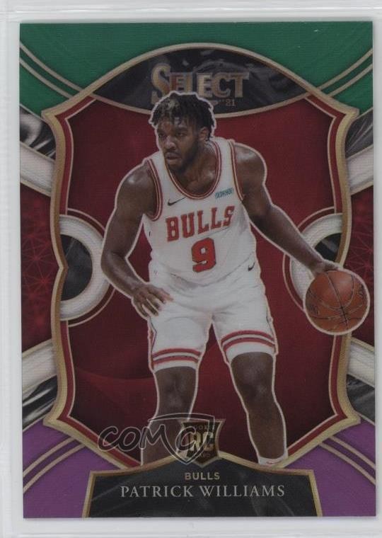 2020 Panini Select Concourse Green White Purple Prizm Patrick Williams #64 1qd1