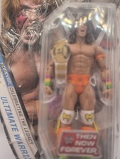 Mattel WWE the Ultimate Warrior Action Figure Damage To Box