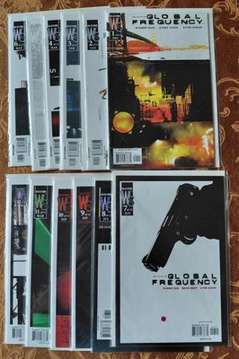 Global Frequency #'s 1-12 Complete series Wildstorm 2002 Warren Ellis