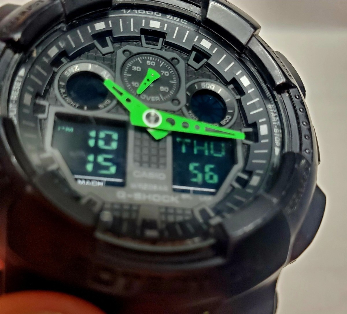 CASIO G-SHOCK 5081 GA-100C Water Resist 20bar Wristwatch Stainless