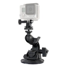Delkin Devices Fat Gecko Mini Suction Camera Mount with GoPro Adapter - Powerful