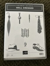 Stampin' Up 8 Stamp Set - Well Dressed / Sale - A - Bration  152300