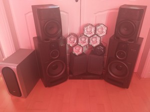 surround sound system with karaoke