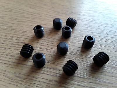 1/4'' - 20 BSW x 1/4'' INNENSECHSKANT-MADENSATZ FLACHSCHRAUBE SCHWARZ STCK 10