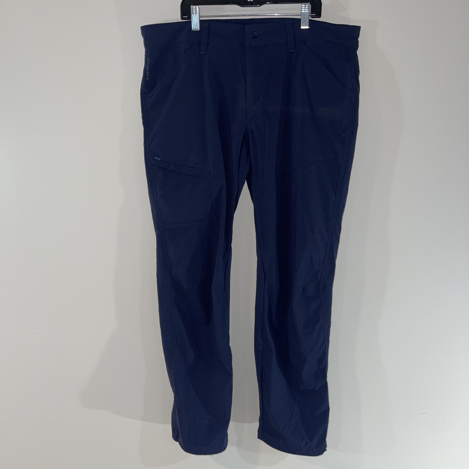 Merrell Pantalone Donna Avventura Taglia 14 Escursionismo Outdoor Elasticizzato Trail Blu