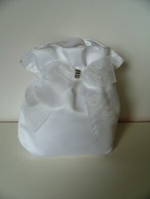 Bride’s/Bridesmaids Luxury White Diamante Drawstring Dolly Bag – G196