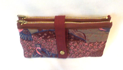 2 PAYOT of Paris with Adjustable Strap Cosmetic Makeup Jewelry Bag Purse Travel