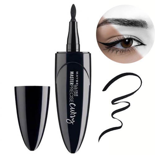 Maybelline Curvy Eyeliner - Master Precise Curvy - Buy 1 Get 1 Free - Black - Picture 8 of 8