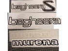 MURENA BAGHERA Matra Monogram Sticker Front Rear
