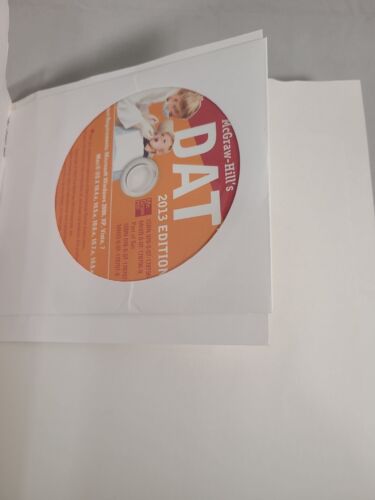 McGraw-Hill's DAT with CD-ROM (3 Test prep) by Evangelist, Thomas|H… - Picture 2 of 2