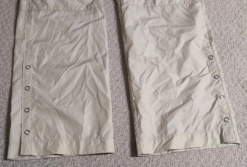 Nike Mens Large Beige 100% Polyester Golf Windbreaker Pants With Drawstring 24 - Picture 5 of 11