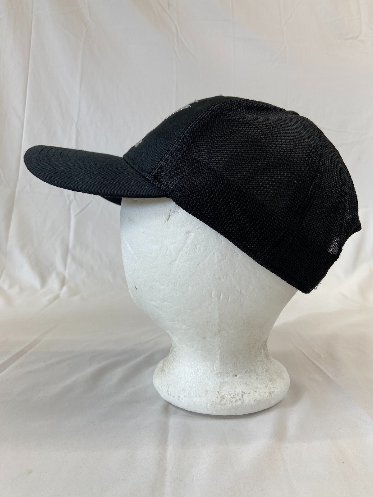 Vortex Baseball Cap Snapback Hat Mesh Back Black … - image 3