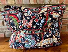 Original Vera Bradley Travel Bag & Accessories, All Ten Pieces Are Excellent!