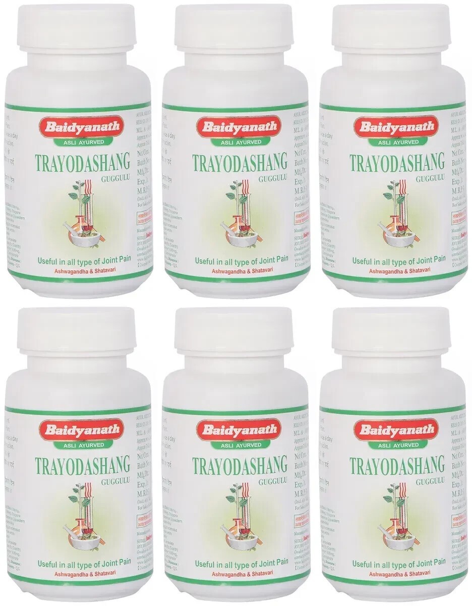 Baidyanath Trayodashang Guggulu 80 Tablets | Ayurvedic Herbal