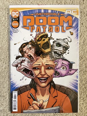 アメコミ・英語　3冊セット　ドゥーム・パトロール Unstoppable Doom Patrol #1-7 + #3 Variant Complete Series Set 2023