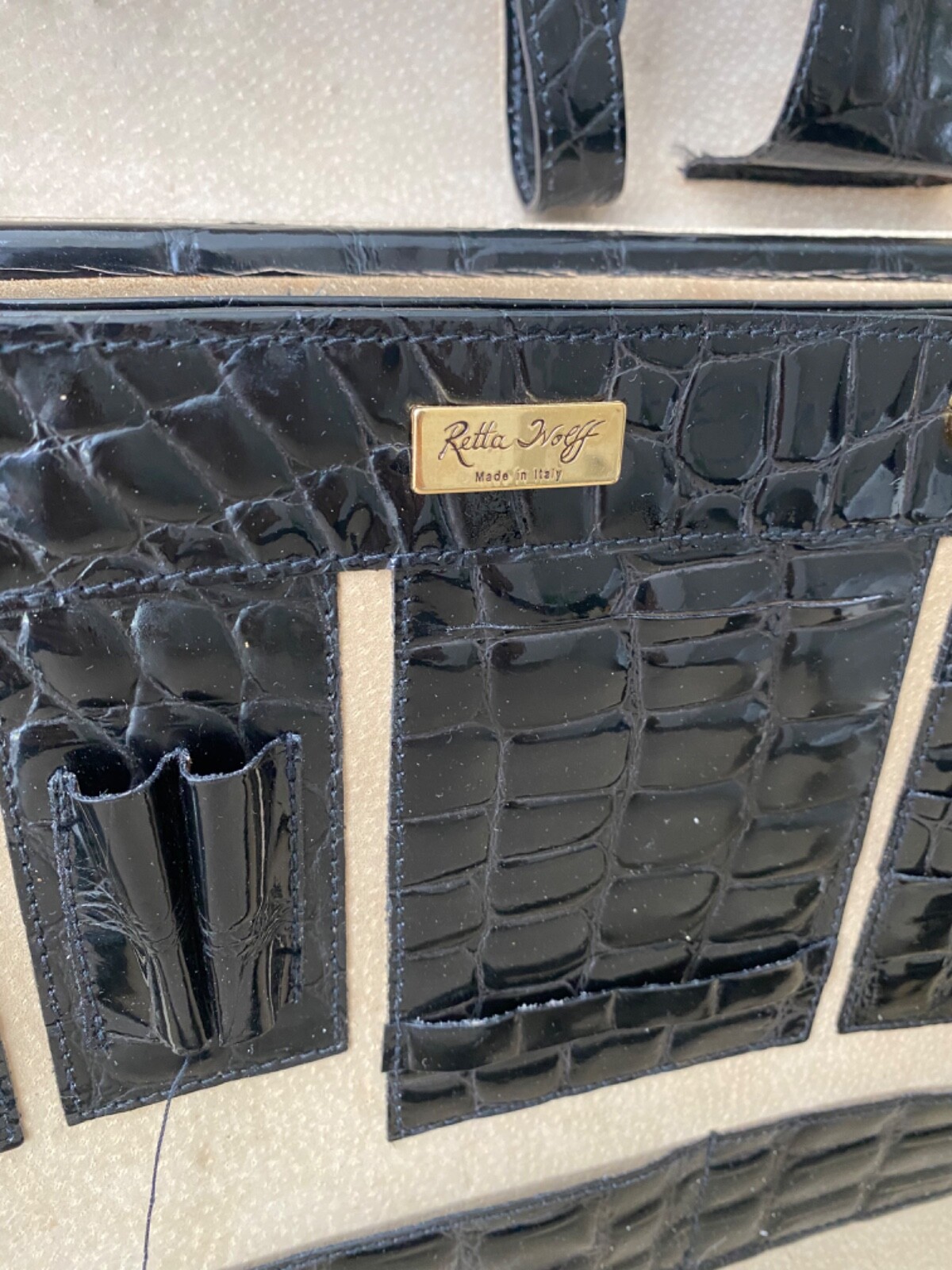 Authentic Alligator Briefcase Gem