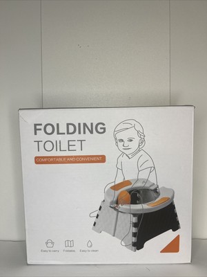 Folding Toilet Comfortable and Convenient  - Brand New