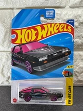Hot Wheels HW Art Cars 5/10 DMC DeLorean 36/250 Black