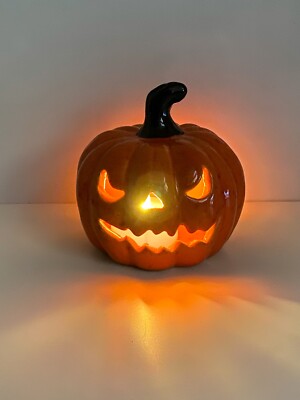 Great Hall Jack-O-Lantern Teelichthalter Kürbis Zauberer Truhe Harry Potter