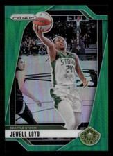 2024 Panini Prizm WNBA - Jewell Loyd Green Prizm #49 Seattle Storm