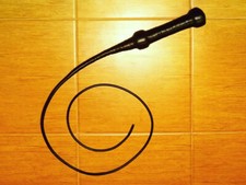 Bullwhip 4.11 feet long 150 cm long color: black whip