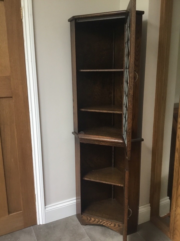 Solid Oak Old Charm Corner Unit eBay