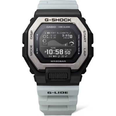 New Casio G-Shock Digital G-LIDE Tide Graph Gray Men's Watch GBX100TT-8