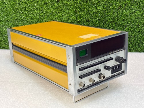 Pre Owned | Systron Donner Model 6057 200MHz-18GHz Frequency Counter - Yellow