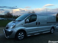 Seiten Stangen + 3 Stufen Pads - Jeans Enden Passend FüR Renault Trafic 2002 -