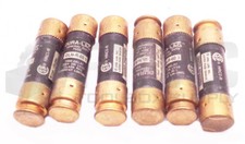 LOT OF 6 NEW DURA-LAG DLN-R-60 TIME DELAY FUSE CLASS RK5 250V