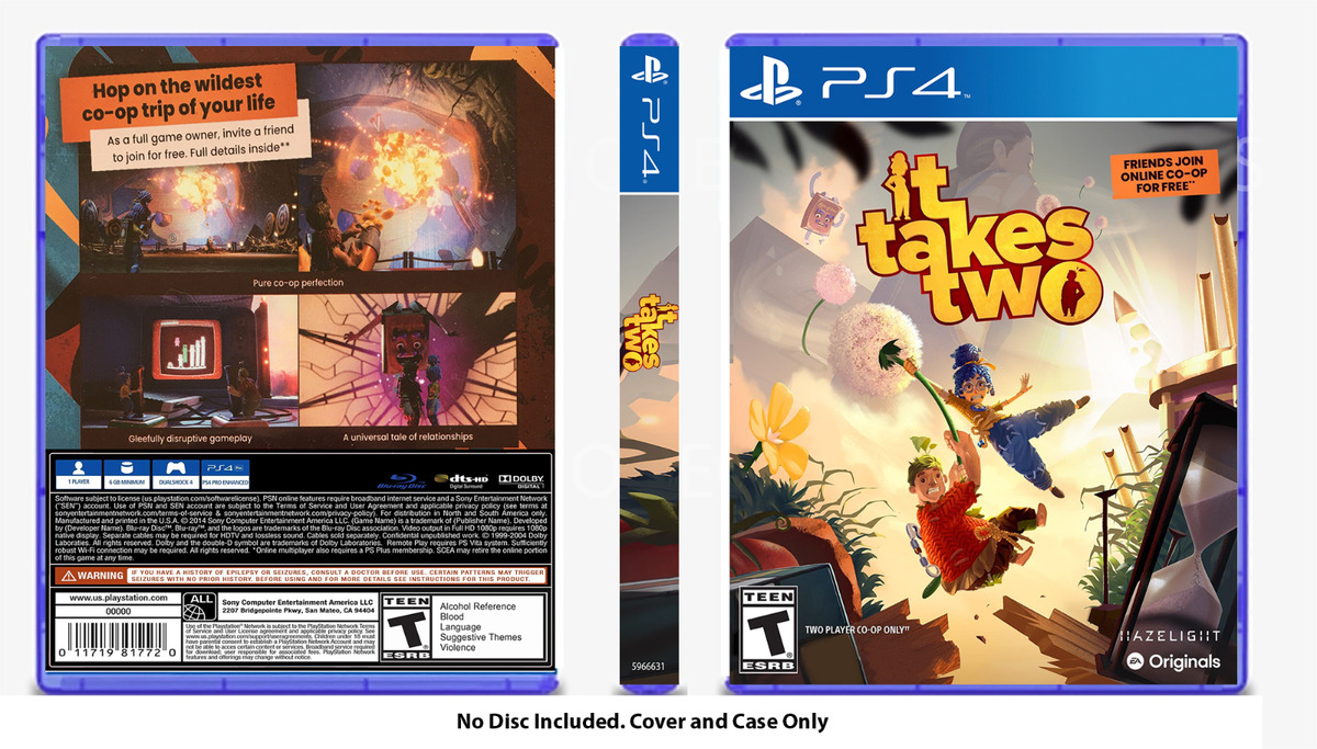  It Takes Two (PS4) : Video Games