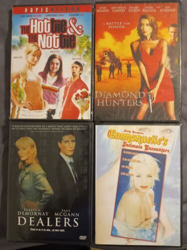 Sexy Hot Movies Lot of 4 - Brand New DVDs Paris Hilton, Rebecca De Mornay...