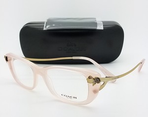 coach glasses pink