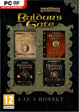 Baldurs Gate 4 in 1 Box Collection Compliation Brand New Sealed
