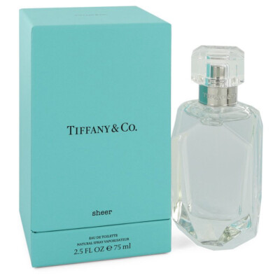 Tiffany Sheer Perfume 2.5 oz EDT Spray for Women by Tiffany