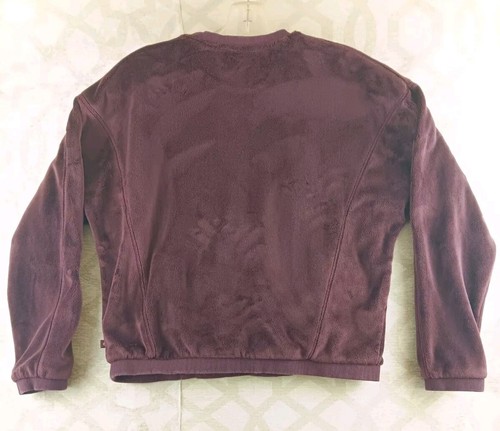 Athleta Girl Sweater Youth Large Brown Fleece Pullover Sweatshirt - Picture 9 of 9
