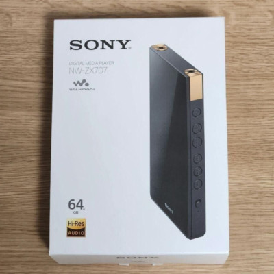 メ*ロ様 SONY NW-ZX707 64GB Hi-Res Audio SONY NW-ZX707 WALKMAN 64GB Hi-Res ZX Series Audio Player Black