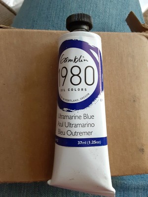 Gamblin artists Art sketching Oil ultramarine Blue 37ml (729911177006)