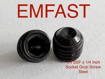 1/4 BSF x 1/4'' Steckschlüssel Made glattes Topfende HT 14,9 Innensechskant Antrieb Bolzen