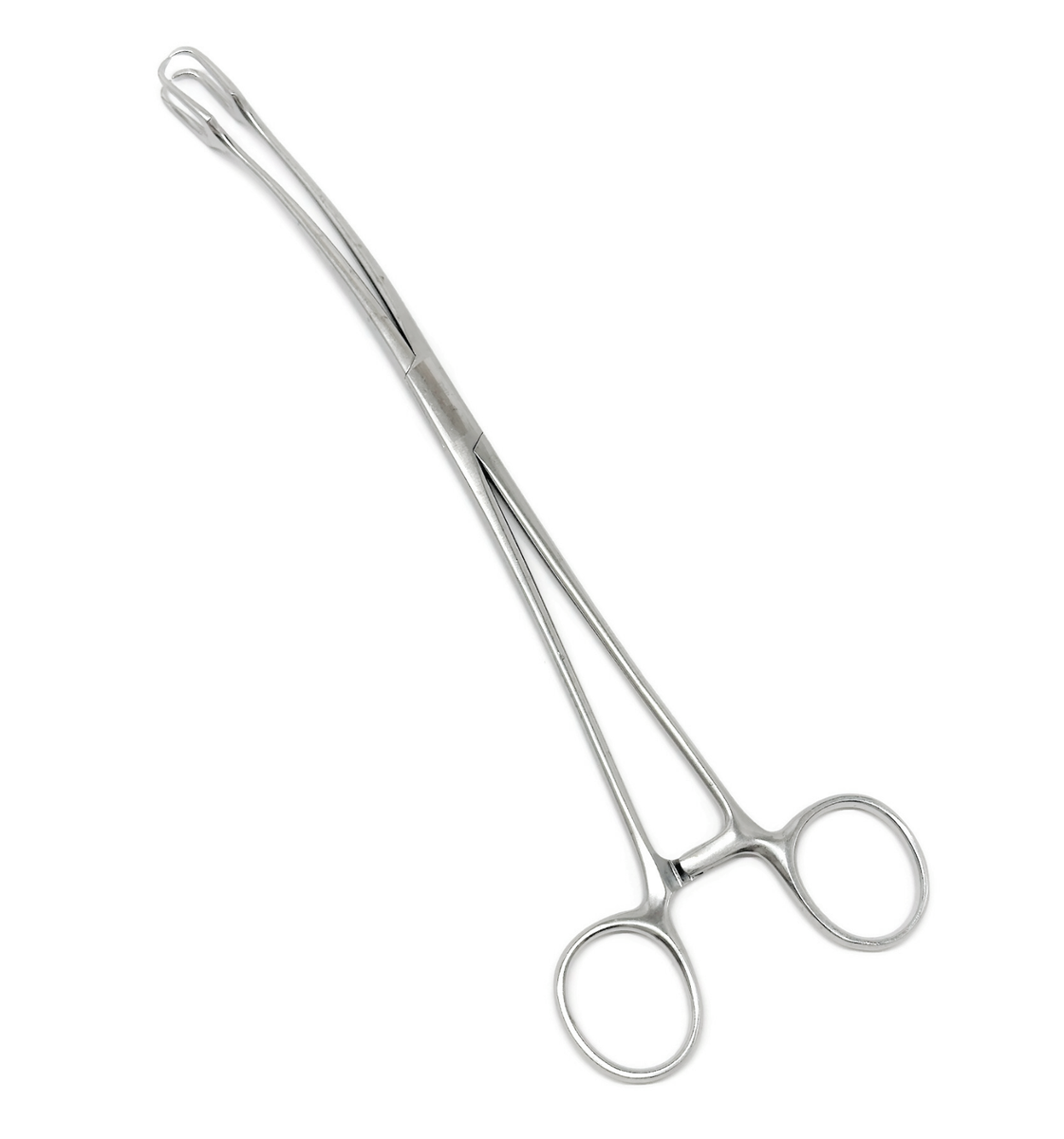 Pilling 21-3182 SCHROEDER VULSELLUM Forceps, 2 x 2, Curved, 10
