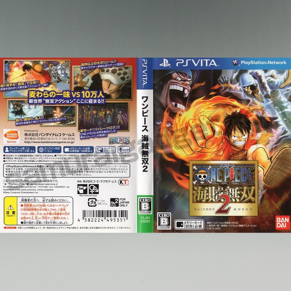 Final Fantasy X-2 HD Remaster , one piece kaizoku musou 3 PS Vita game 2 set