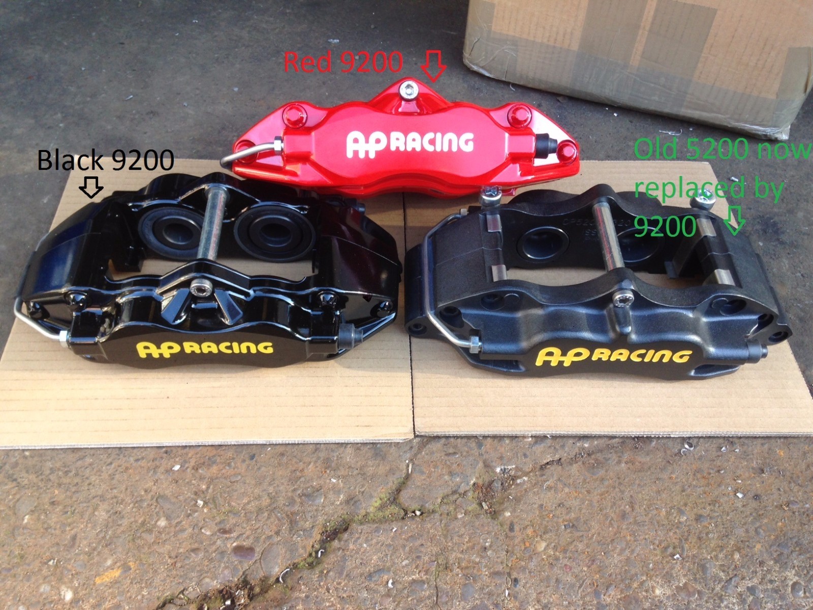 Honda Civic Type R EP3 330mm front brake kit with AP Racing 4 pot