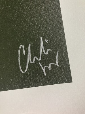 Charli XCX SIGNED Vroom Vroom 30”x30” CANVAS SOUNDWAVES Art