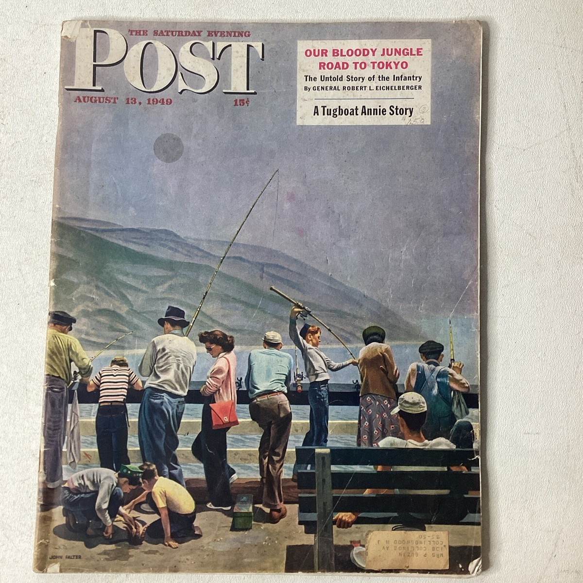1949 AUGUST 13 SATURDAY EVENING POST MAGAZINE NICE ILLUSTRATED 