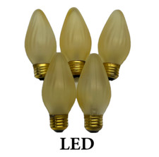 5 pcs DIMMABLE LED Painted Flame Bulbs for Vintage Lighting "Mazda" Bulbs